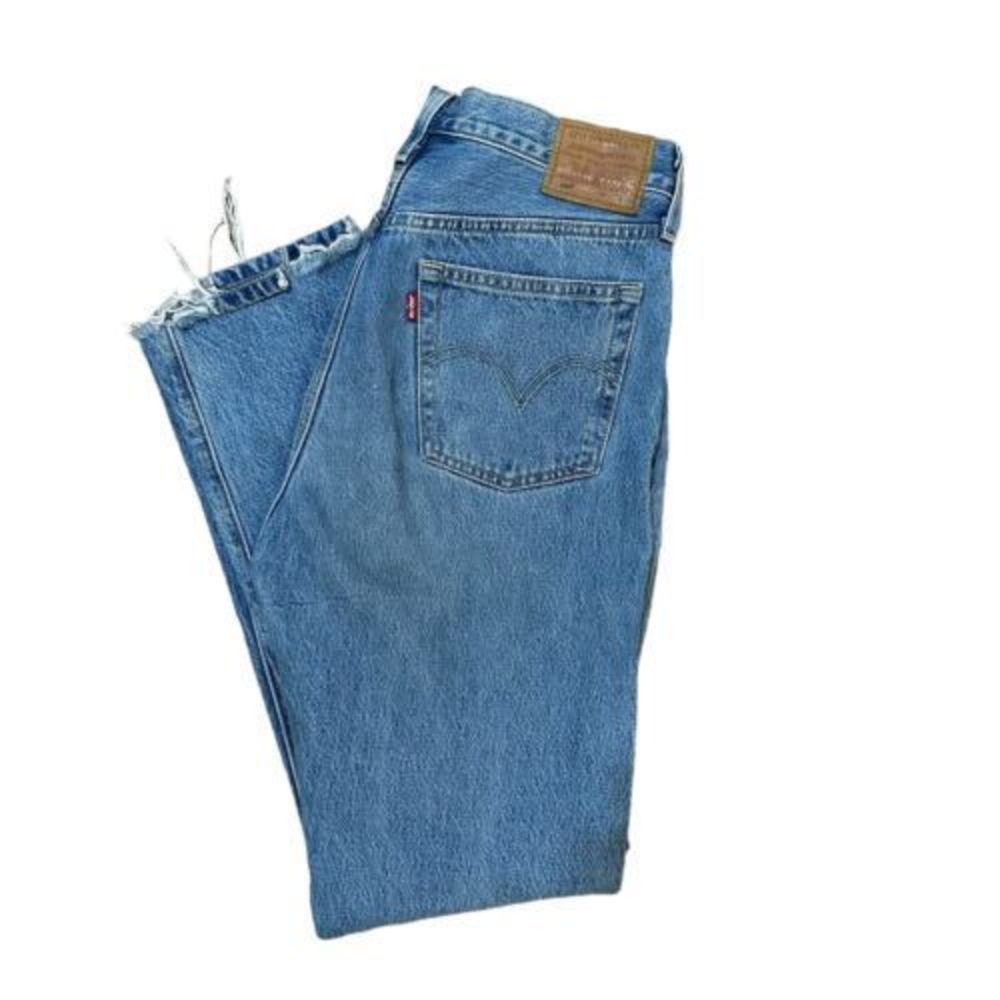 LEVI Premium Jeans 501 S Skinny "Big E" Sz 29x30 Button Fly - San Francisco